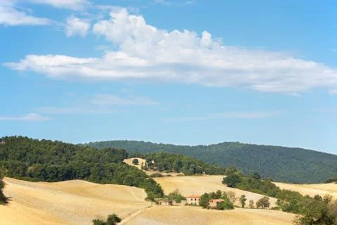 Tuscan landscape Stock Photos