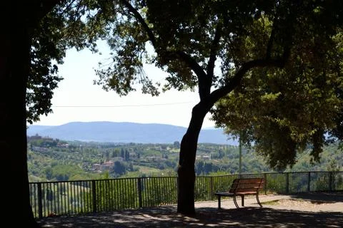 Tuscan landscape Stock Photos