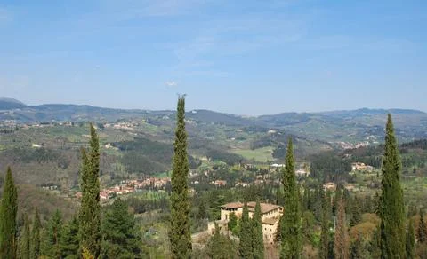 Tuscan Landscape Stock Photos