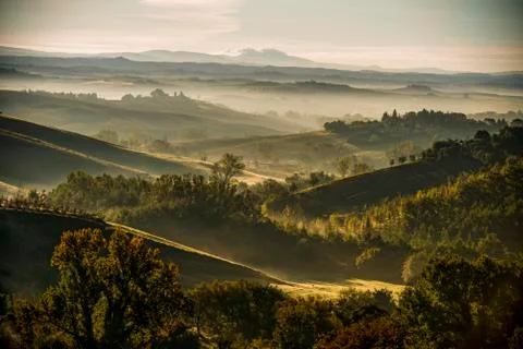 Tuscan landscape Stock Photos