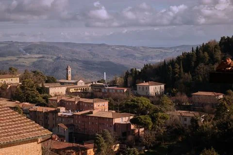 Tuscan landscape Stock Photos