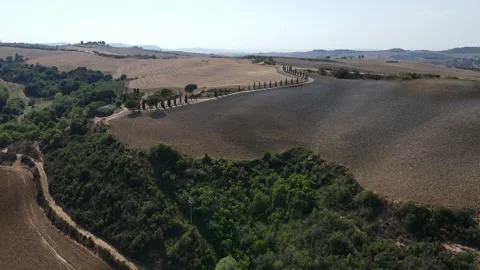 Tuscan mountain roads Stock Footage 290240331