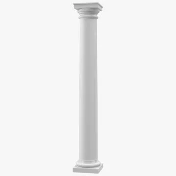 3D Model: Tuscan order Column ~ Buy Now #90653917 | Pond5