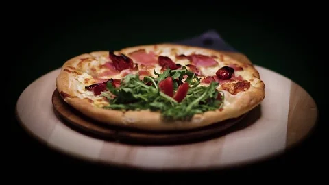 Tuscan Pizza Stock Footage 152959916