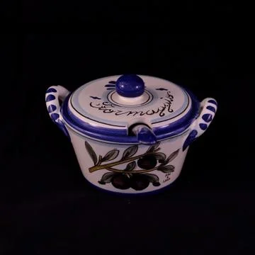 Tuscan pottery Stock Photos