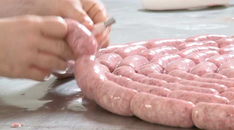 Tuscan sausage 库存影片 37733312