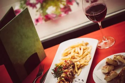 TUSCAN STEAK Stock Photos