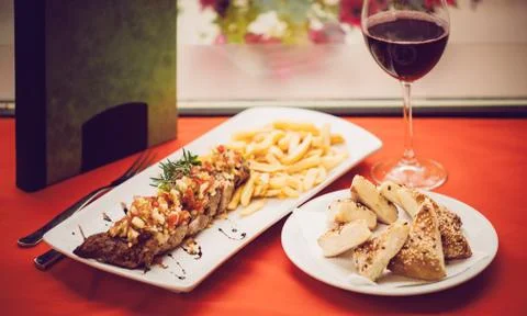 TUSCAN STEAK Fotos de archivo