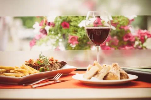 TUSCAN STEAK 스톡 사진