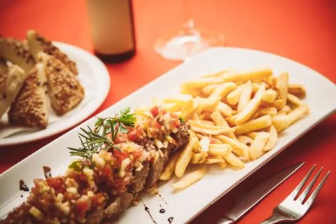 TUSCAN STEAK Fotos de archivo