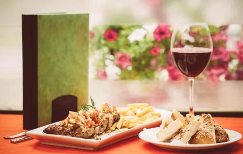 TUSCAN STEAK Stock Photos
