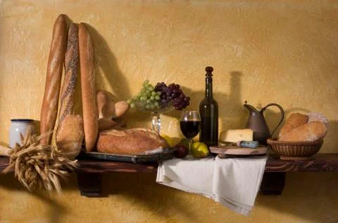 Tuscan still life Foto stock