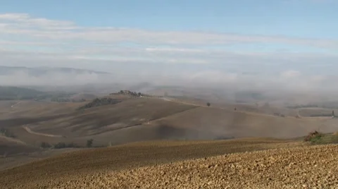 Tuscan sunrise Stock Footage