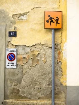 Tuscan wall Stock Photos