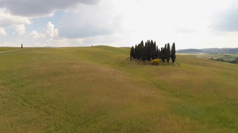 Tuscany aerial view Stock Footage 39478470