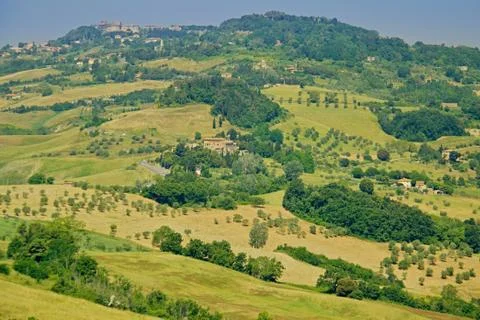 Tuscany landscape Stock Photos