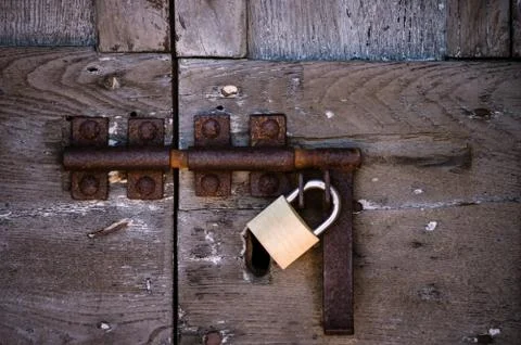 Tuscany lock Stock Photos