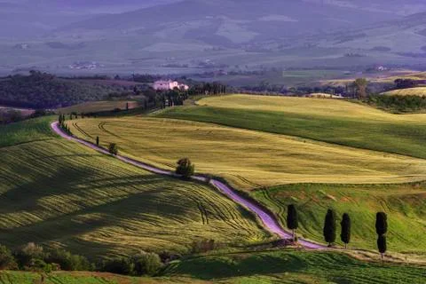 Tuscany property Stock Photos