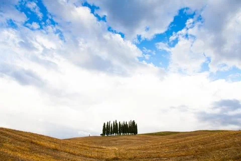 Tuscany before the storm Stock Photos