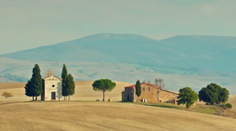 Tuscany time lapse Stock Footage 39029600