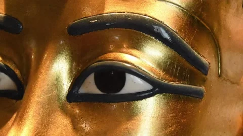 Tutankamon Egypt Pharaoh Stock Footage 205526370