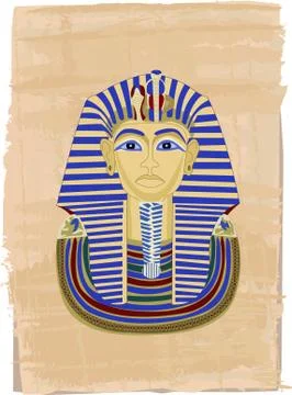 Tutankhamun 스톡 일러스트