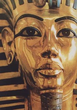 Tutankhamun's mask Stock-Fotos