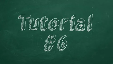 Tutorial #6 Vídeo Stock 105155749
