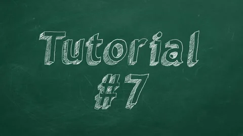 Tutorial #7 Vídeo Stock 105155583