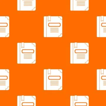 Tutorial with bookmark pattern seamless イラスト素材