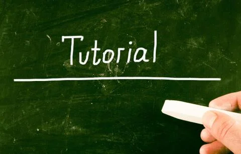 Tutorial concept Ilustración de archivo