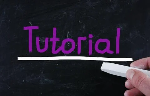 Tutorial concept Stock Illustration