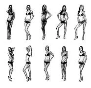 Tutorial Of Drawing A Female Body. Drawing The Human Body, Step By