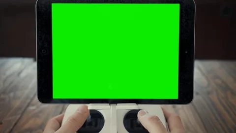 Tutorial of drone control Stock Footage 72649001