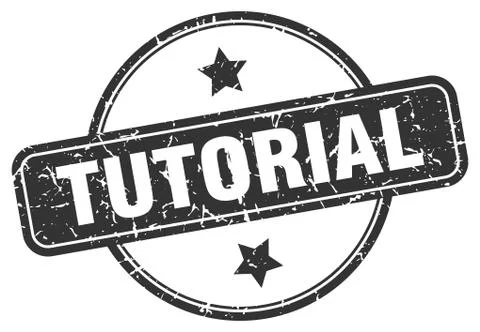 Tutorial grunge stamp Ilustración de archivo