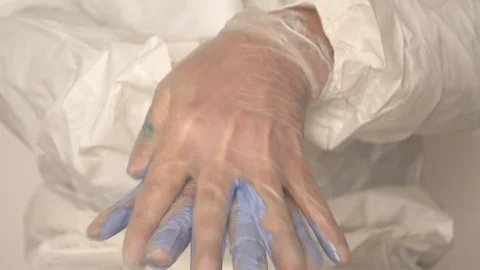 Tutorial how to fight with COVID-19 Stock Footage 125690278