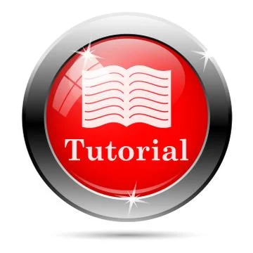 Tutorial icon Illustrazione stock