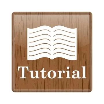 Tutorial icon Illustrazione stock