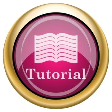 Tutorial icon Ilustração Stock