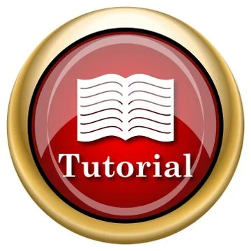 Tutorial icon Illustrazione stock