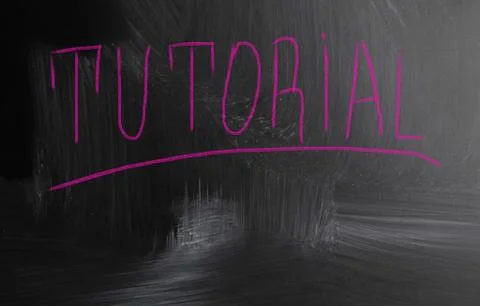 Tutorial Ilustração Stock