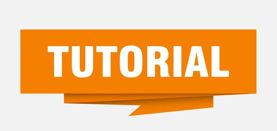 Tutorial Illustrazione stock