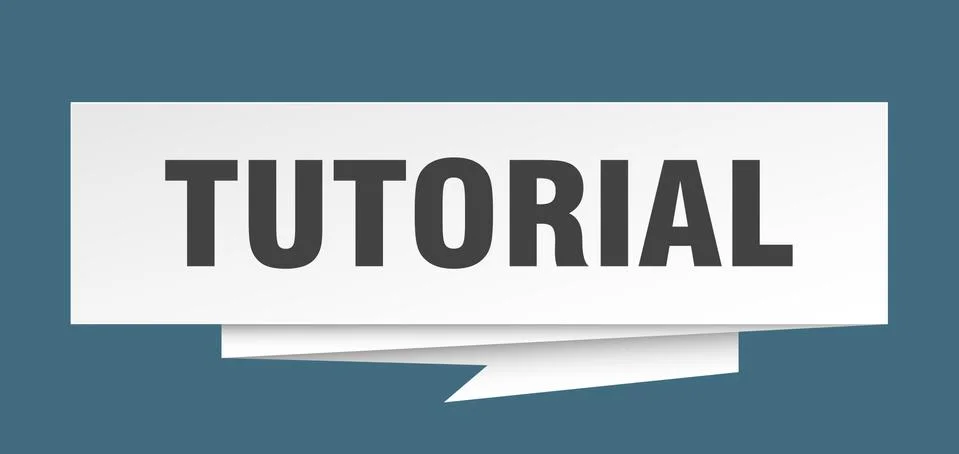 Tutorial 库存插图
