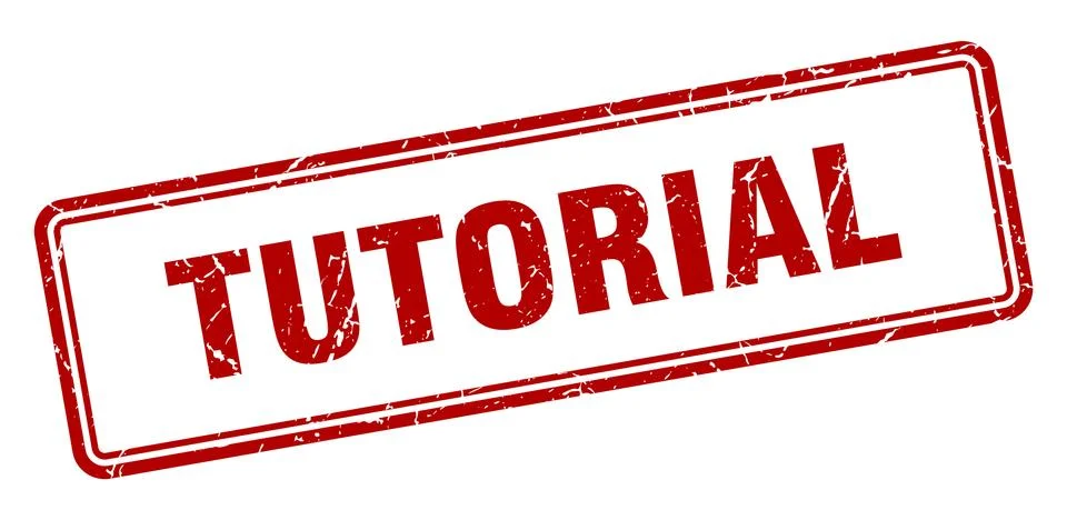 Tutorial Ilustração Stock