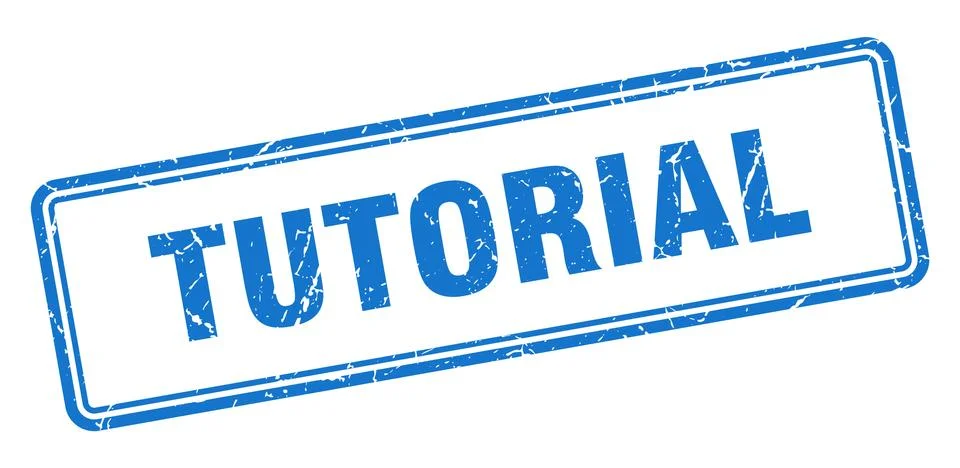 Tutorial Illustrazione stock
