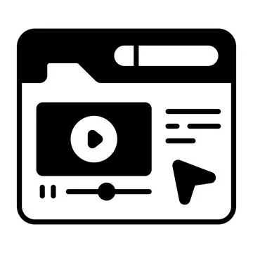 Tutorial, learning, video Modern concepts flat design, Premium quality vect.. Stock Illustration