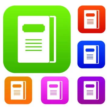 Tutorial set collection イラスト素材