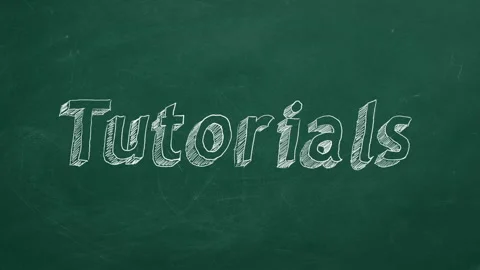 Tutorials Stock Footage 105154912