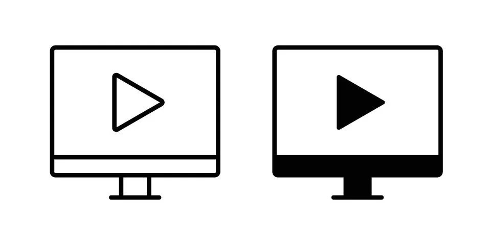 Tutorials icon for web projects Stock Illustration