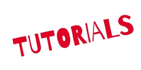 Tutorials rubber stamp Stock Illustration